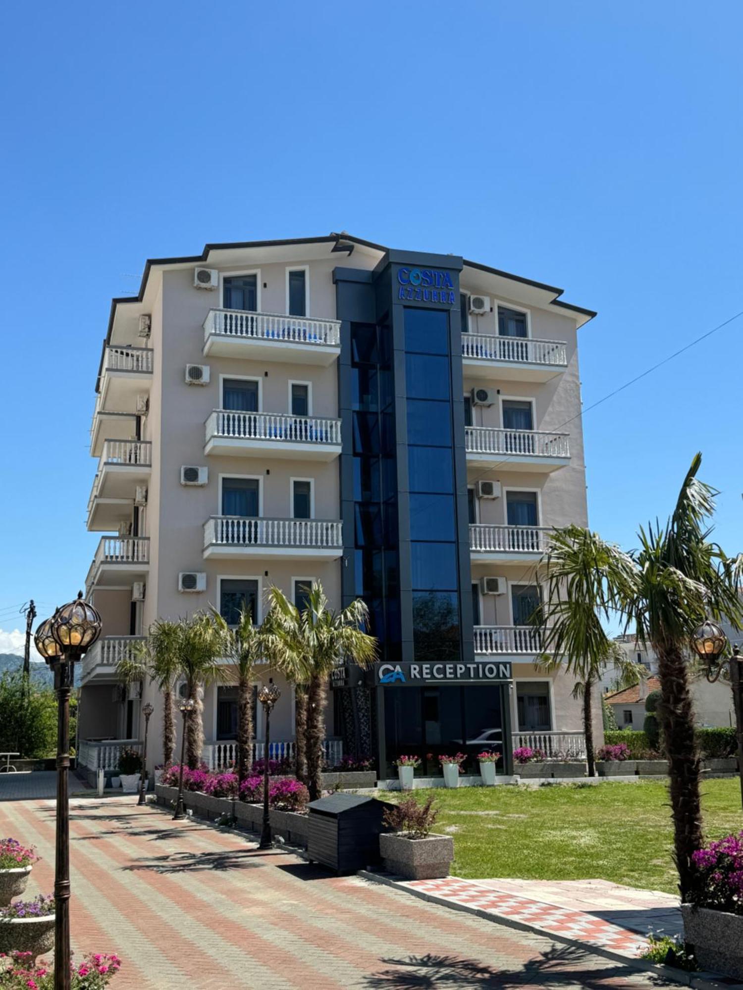 Apartments Costa Azzurra Velipojë Eksteriør billede